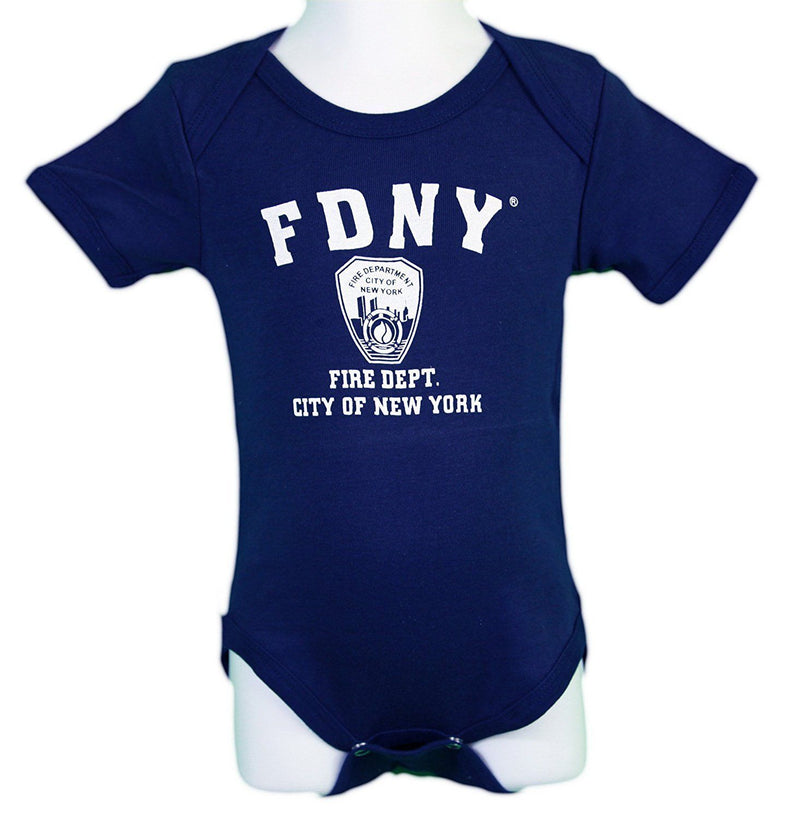 Officially Licenced FDNY Onesie | Navy