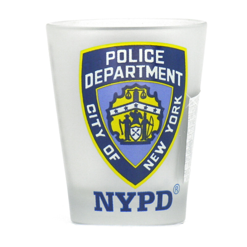 NYPD Shot Glass - Clear