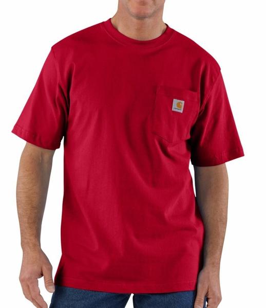 Carhartt Workwear Short Sleeve Pocket T-Shirt | Multiple Colors ...