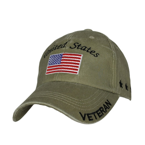 U.S. Military Veteran Hat | Khaki